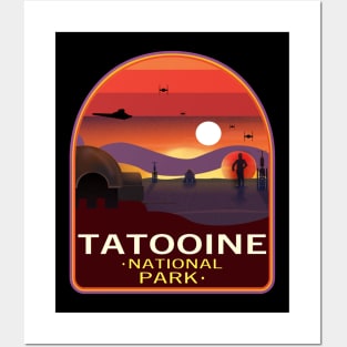 Visit Tatooine - National Park Retro Posters and Art